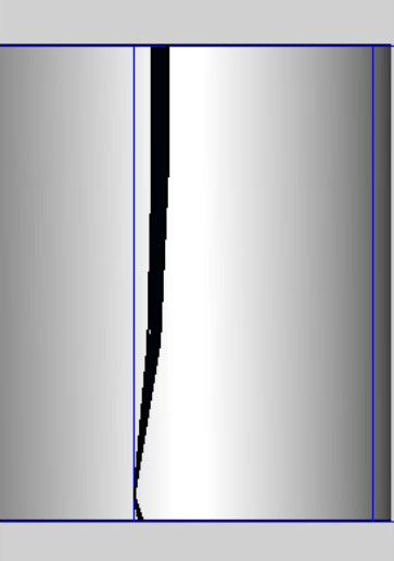 The same insert cutter rebuilt in the virtual environment from the ZR table below